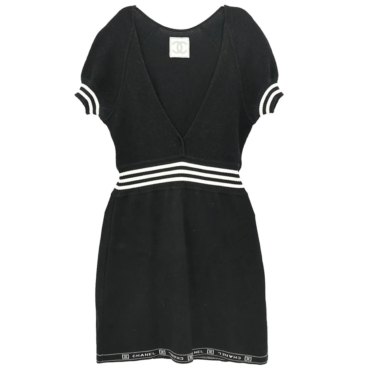 Chanel 2004 Sport Line Dress Black 04P #38
