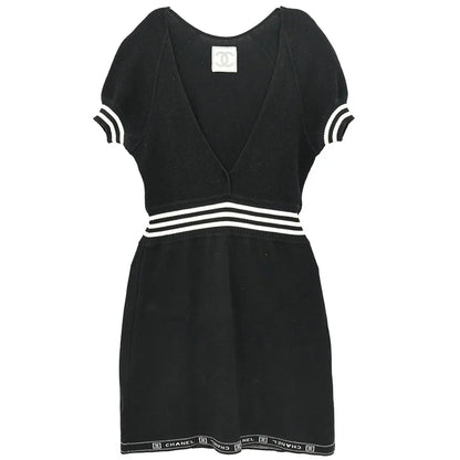 Chanel 2004 Sport Line Dress Black 04P #38