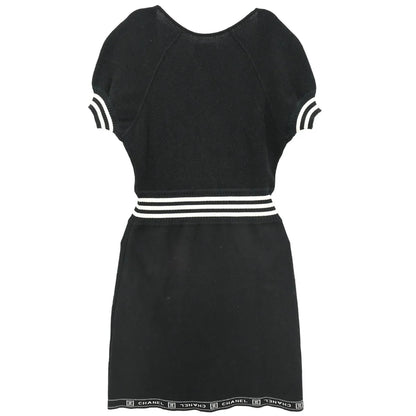 Chanel 2004 Sport Line Dress Black 04P #38