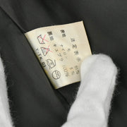 Christian Dior Single Breasted Collarless Jacket Gray