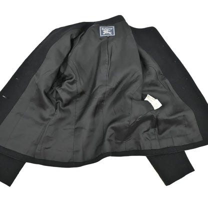 Burberrys Setup Suit Jacket Skirt Black #36-38