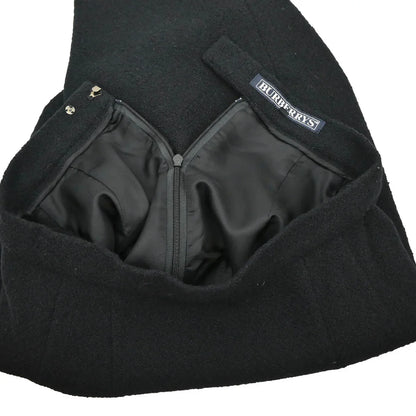 Burberrys Setup Suit Jacket Skirt Black #36-38