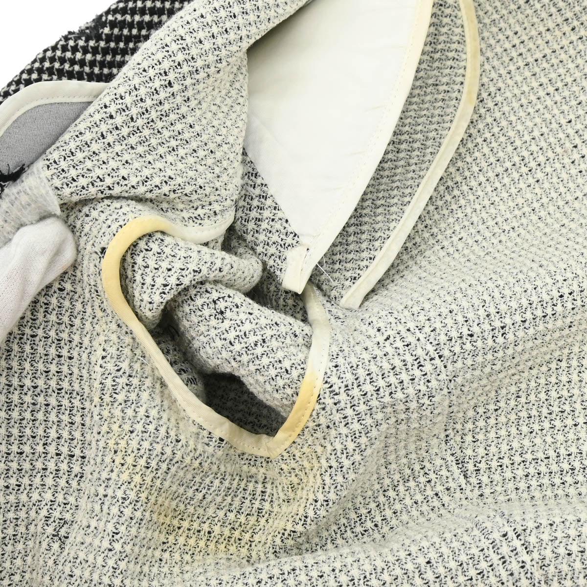 Christian Dior 1980s Houndstooth Check Single Breasted Jacket #34 - #36