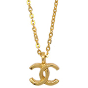 Chanel Gold CC Chain Pendant Necklace