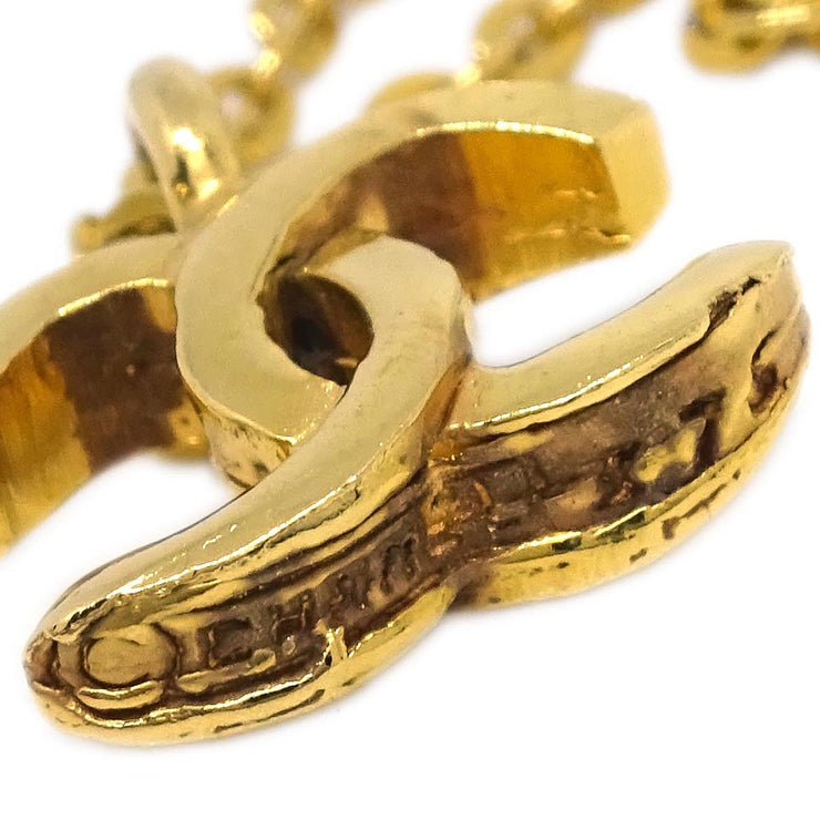Chanel Gold CC Chain Pendant Necklace