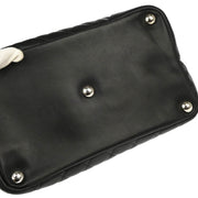 Chanel 2004-2005 Black Calfskin Cambon Ligne Tote Handbag