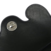 Hermes 1992 Black Box Calf Frigate Handbag