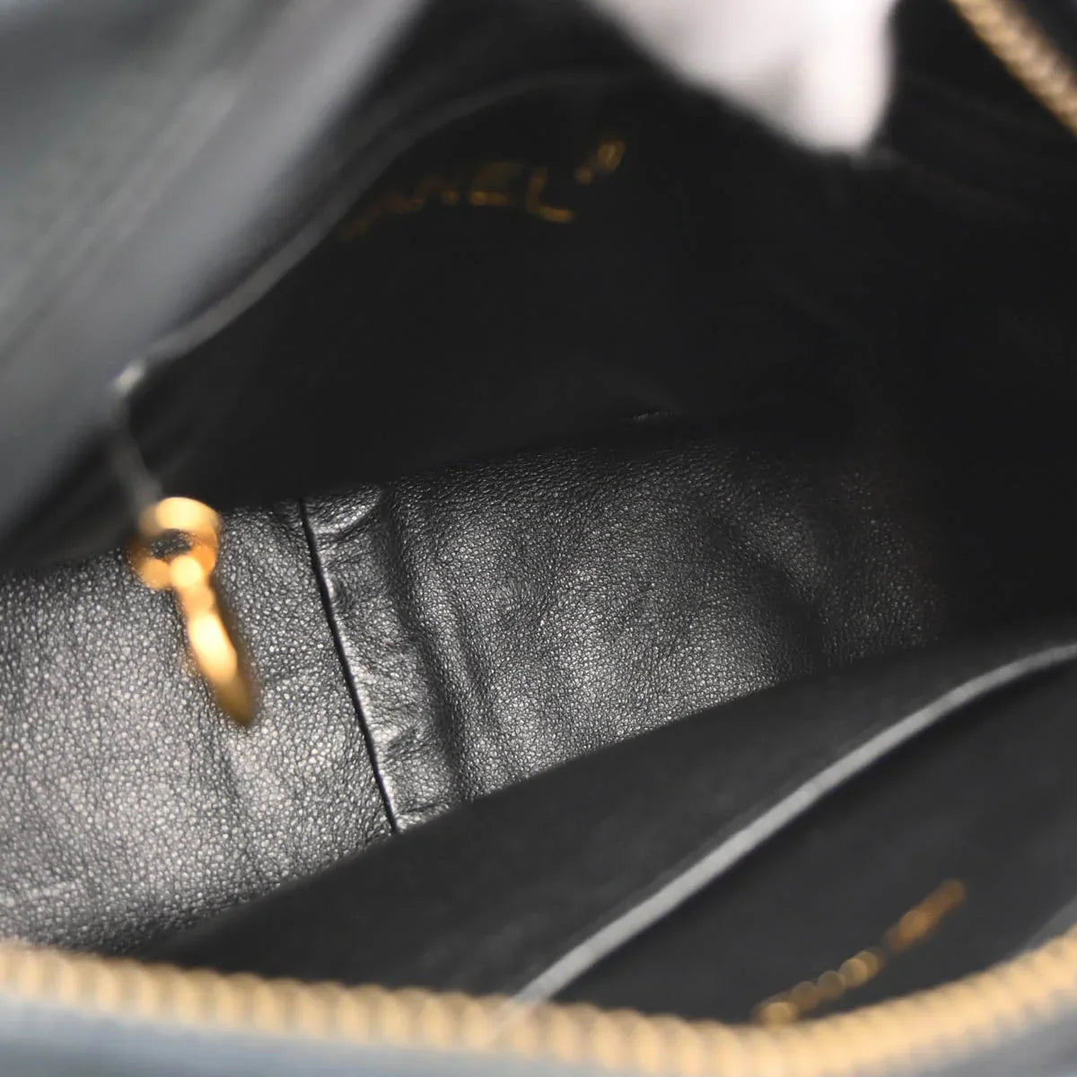 Chanel 1991-1994 Black Satin Camera Bag Mini