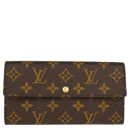 Louis Vuitton 2006 Monogram Porte Monnaie Credit Wallet M61725