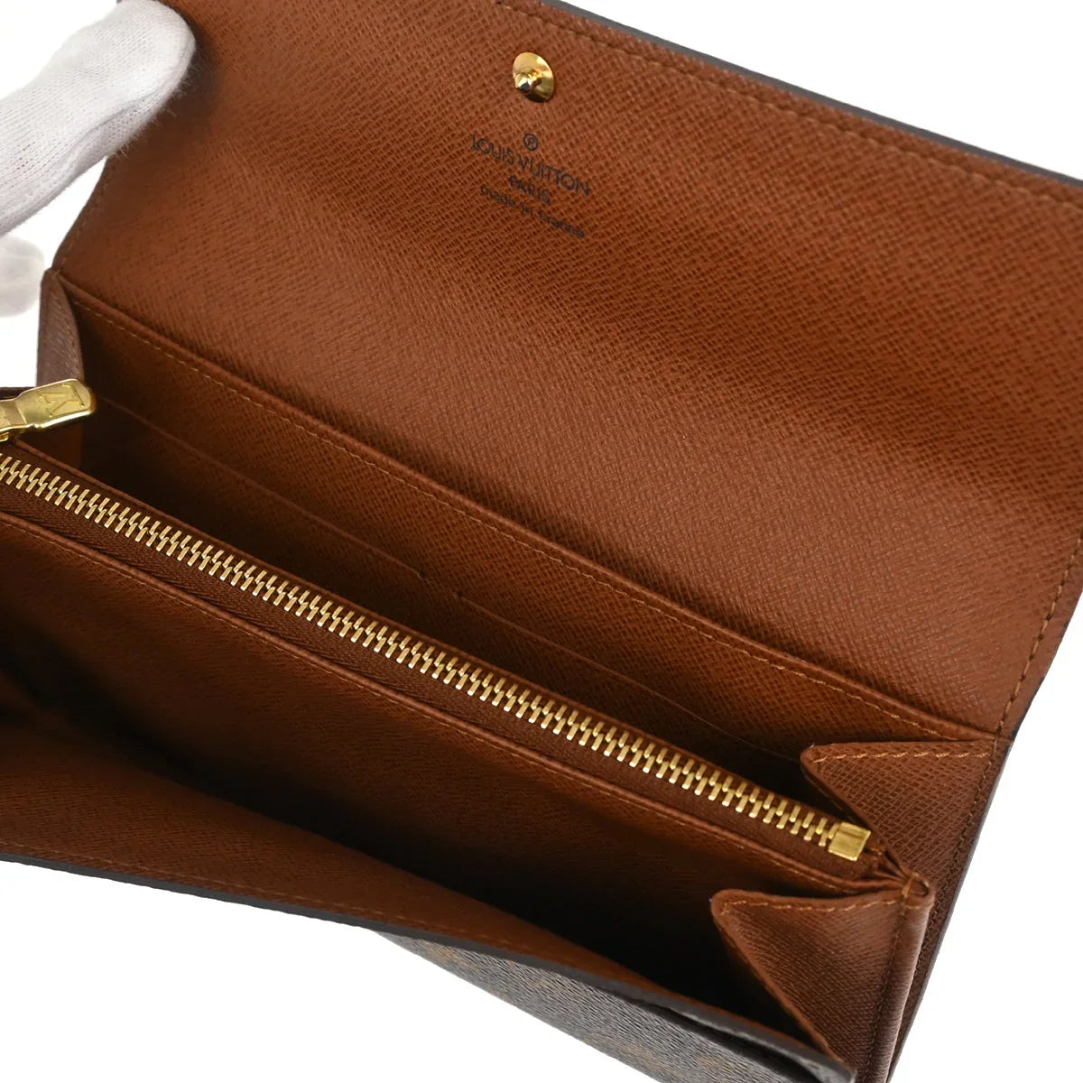 Louis Vuitton 2006 Monogram Porte Monnaie Credit Wallet M61725