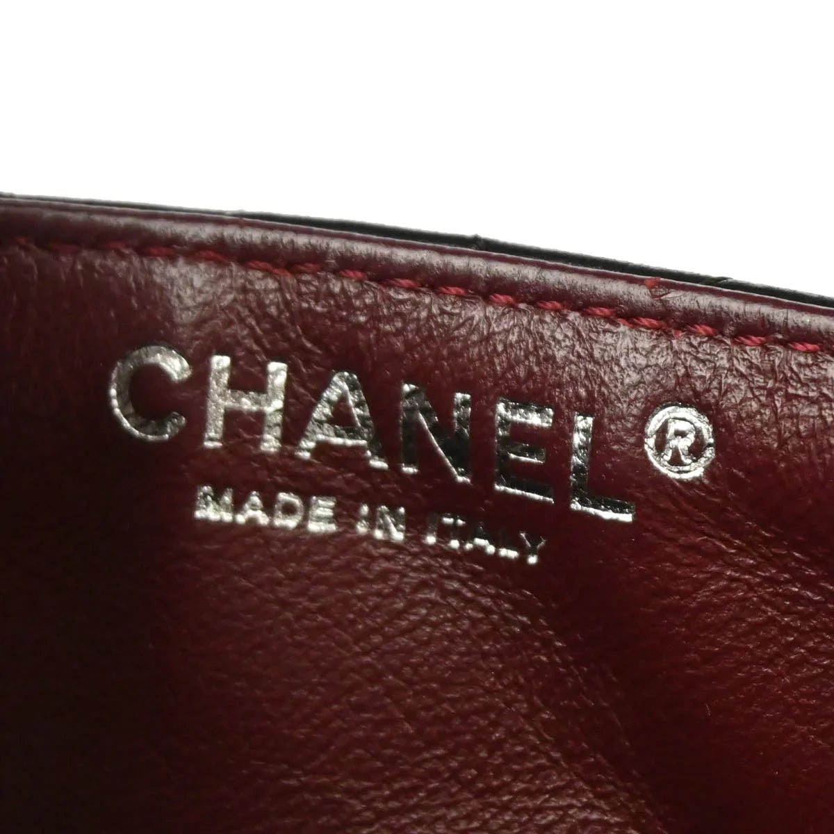 Chanel 2008-2009 Black Lambskin East West Shoulder Bag