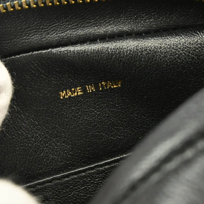 Chanel 1991-1994 Black Lambskin Camera Bag Mini