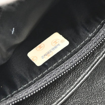 Chanel 1991-1994 Black Lambskin Camera Bag Mini