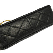 Chanel 1991-1994 Black Caviar Camera Bag