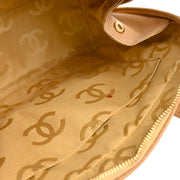 Chanel 2005-2006 Beige Calfskin Wild Stitch Handbag