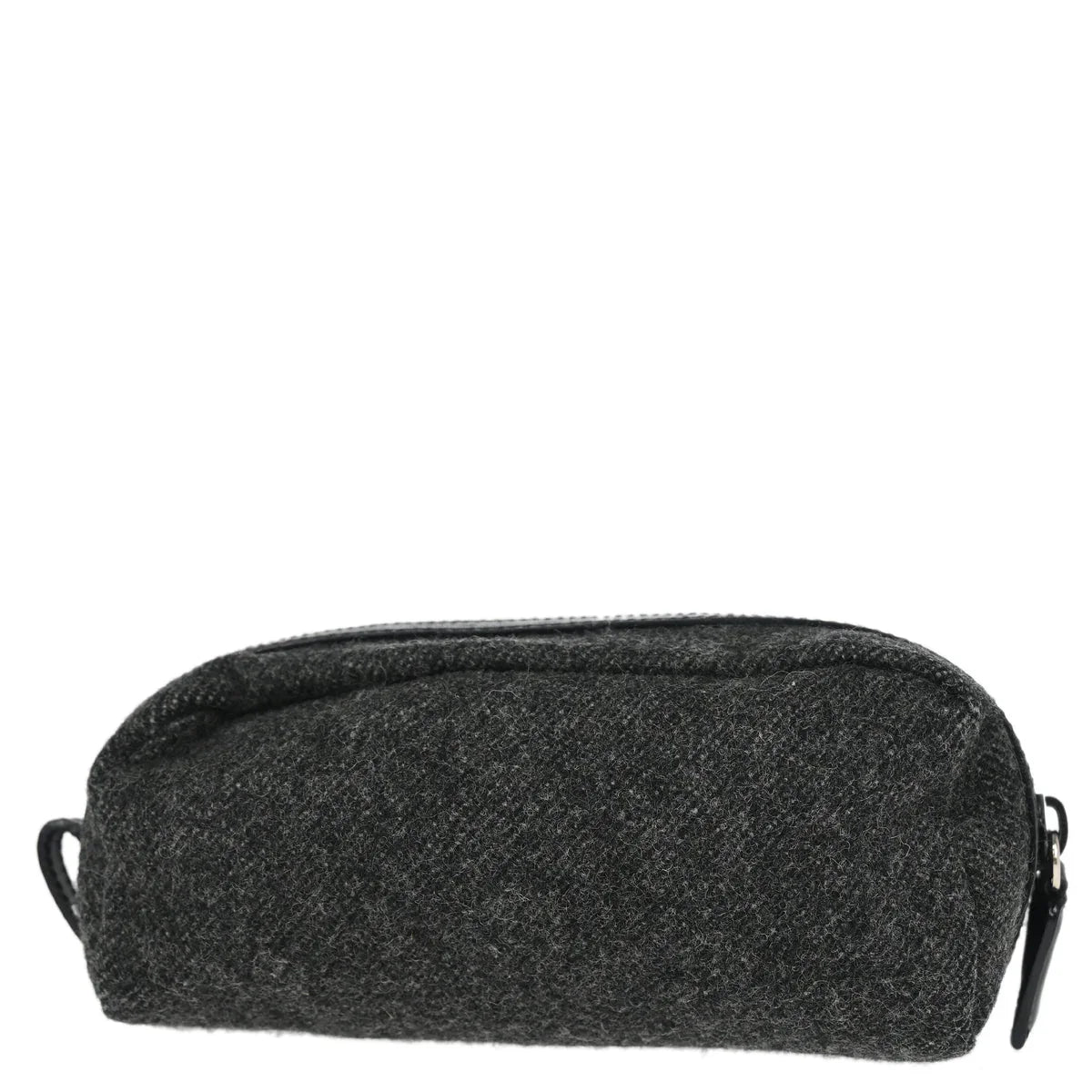 Prada Gray Wool Pouch