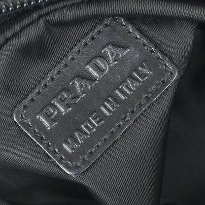 Prada Gray Wool Pouch