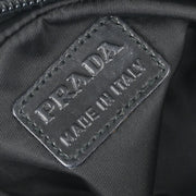 Prada Gray Wool Pouch