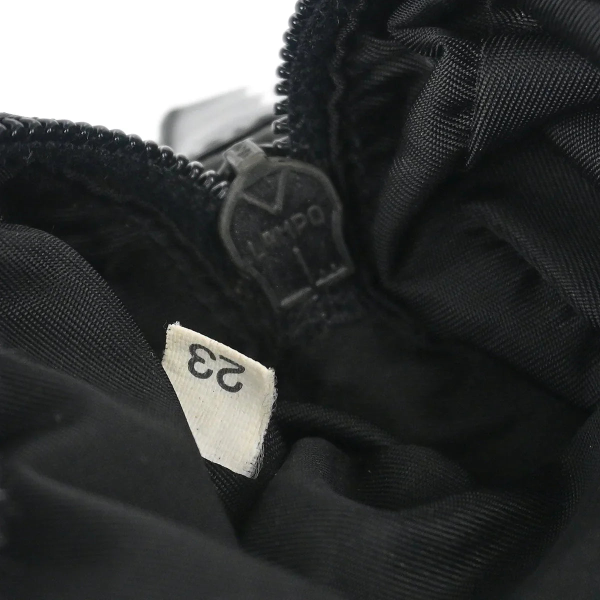 Prada Gray Wool Pouch