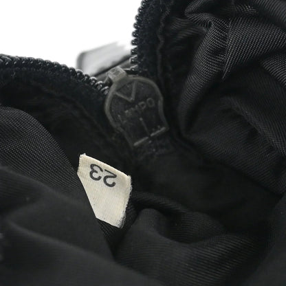 Prada Gray Wool Pouch