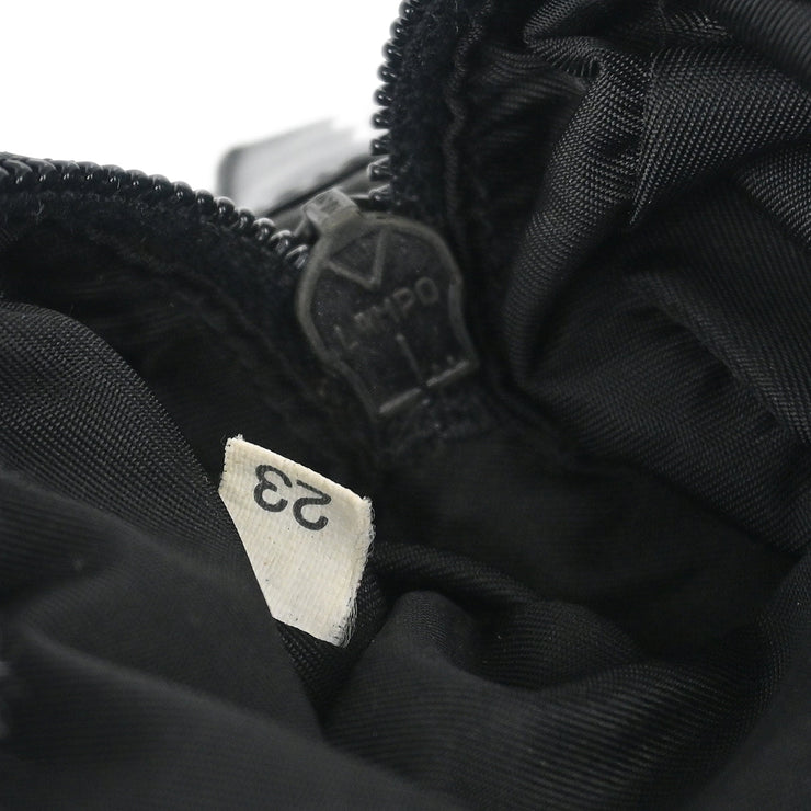 Prada Gray Wool Pouch