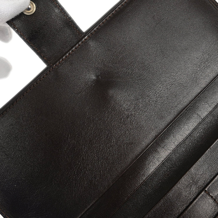 Fendi Brown Zucca Wallet Purse