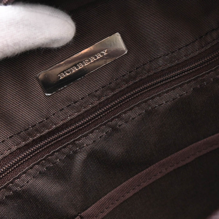 Burberry Beige Brown Burberry Check 2way Shoulder Handbag