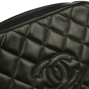 Chanel 1994-1996 Black Lambskin Camera Bag Large