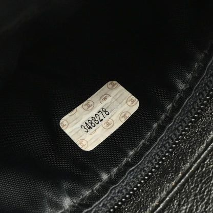 Chanel 1994-1996 Black Lambskin Camera Bag Large