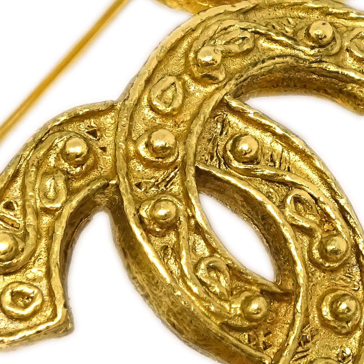 Chanel CC Brooch Pin Gold 94A