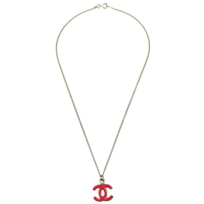 Chanel Gold CC Chain Pendant Necklace 04A