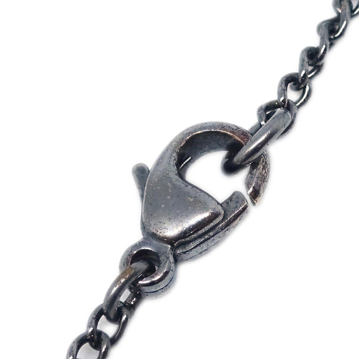 Chanel CC Chain Necklace Black 03P