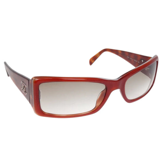 Chanel Sunglasses Eyewear Brown Small Good