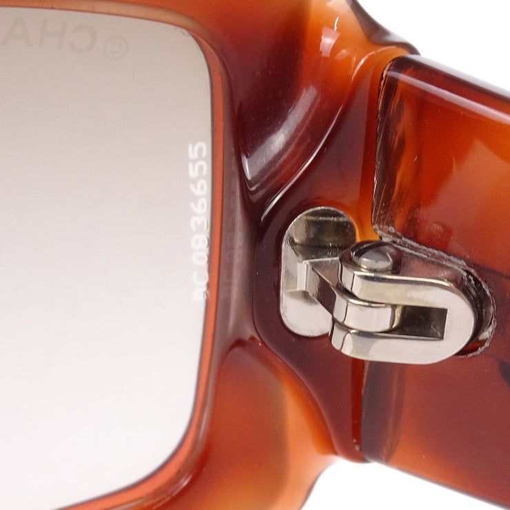 Chanel Sunglasses Eyewear Brown Small Good