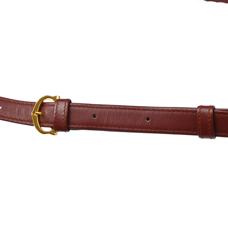 Cartier Bordeaux Shoulder Bag