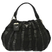 Prada Black Nylon Handbag