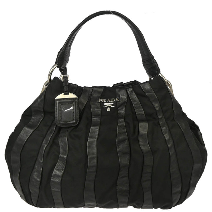 Prada Black Nylon Handbag