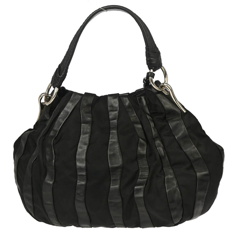 Prada Black Nylon Handbag
