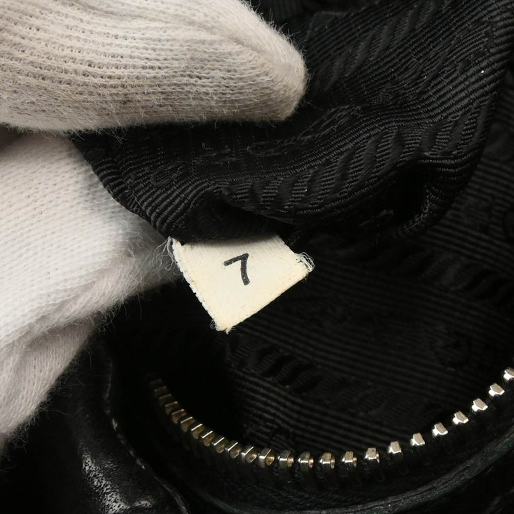 Prada Black Nylon Handbag