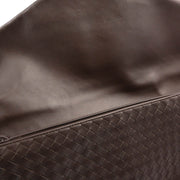Bottega Veneta Brown Intrecciato Briefcase Handbag