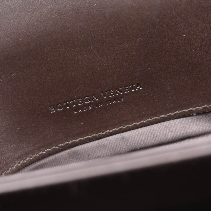 Bottega Veneta Brown Intrecciato Briefcase Handbag