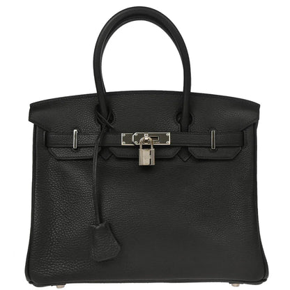 Hermes 2004 Black Togo Birkin 30 Handbag