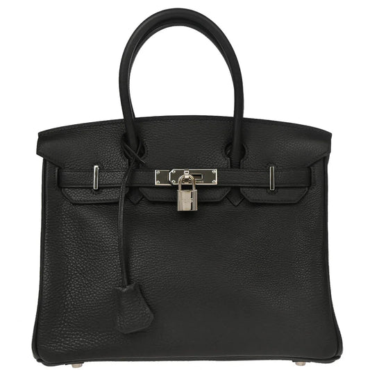 Hermes 2004 Black Togo Birkin 30 Handbag