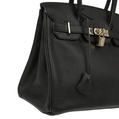 Hermes 2004 Black Togo Birkin 30 Handbag