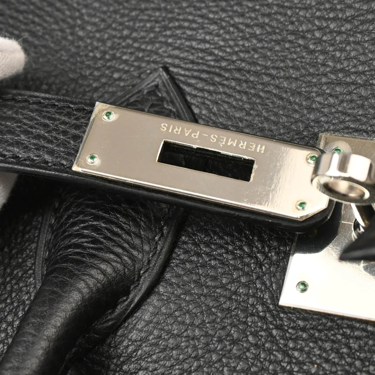 Hermes 2004 Black Togo Birkin 30 Handbag