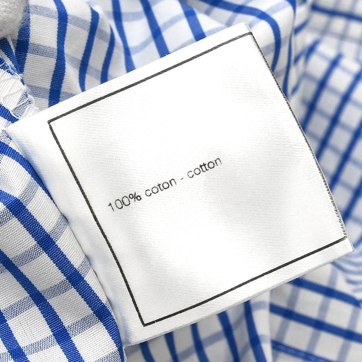 Chanel 1998 Shirt Blouse Blue #40
