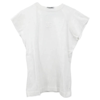 Chanel Short Sleeve Top White
