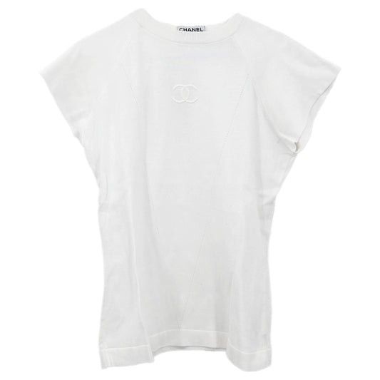 Chanel Short Sleeve Top White