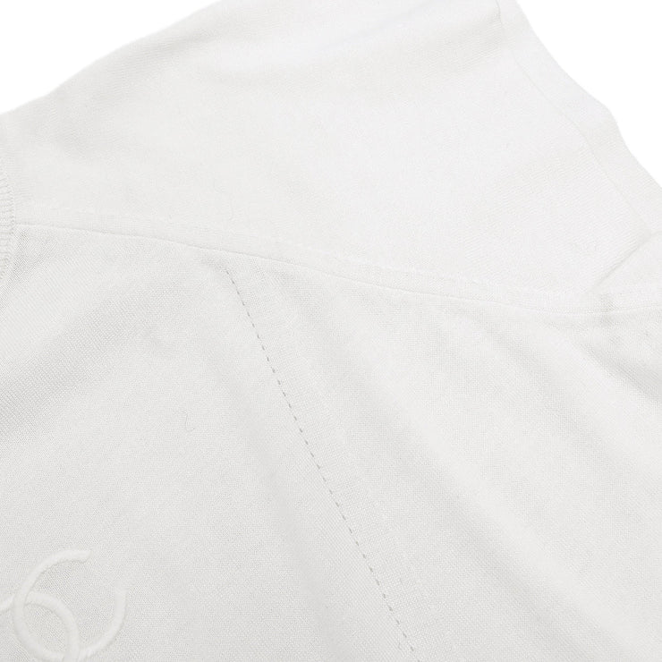 Chanel Short Sleeve Top White