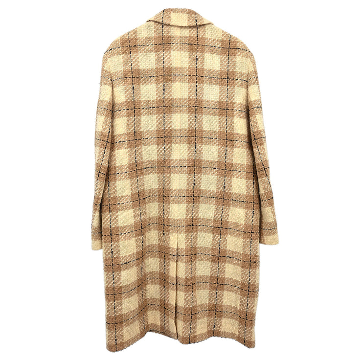 Chanel 1996 Jacket Coat Beige #44